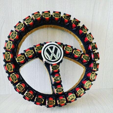 gift for man wv steering wheel